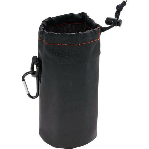 TRUSCO ペットボトルホルダー カラビナ付き ブラック ( TPC-BK )