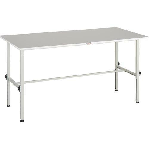 TRUSCO 軽荷重作業台高さ調節式(150kg)RAEM2型 RoHS2対応天板 1800X900...