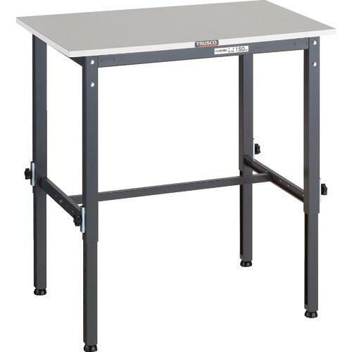 TRUSCO 軽荷重作業台高さ調節式(150kg)RAEM2型 RoHS2対応天板 900X600X...