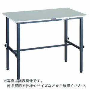TRUSCO 軽荷重作業台高さ調節式(150kg)RAEM2型 RoHS2対応天板 1200X900XH650~950 ダークグレー色 ( RAEM2-1209 DG ) トラスコ中山(株)｜orangetool
