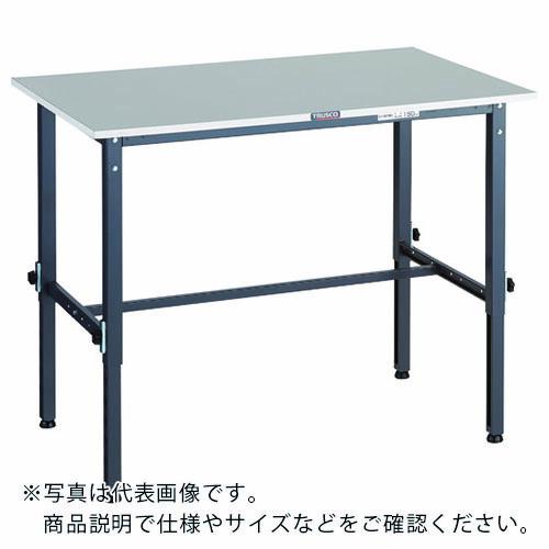 TRUSCO 軽荷重作業台高さ調節式(150kg)RAEM2型 RoHS2対応天板 1200X900...