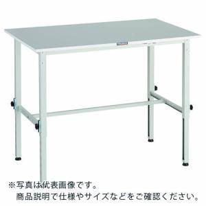 TRUSCO 軽荷重作業台高さ調節式(150kg)RAEM2型 RoHS2対応天板 1200X900XH650~950 ホワイト色 ( RAEM2-1209 W ) トラスコ中山(株)｜orangetool