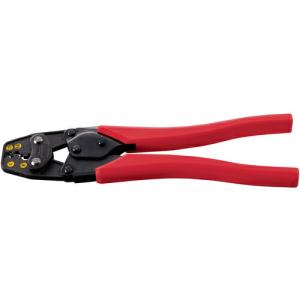 エビ 裸圧着端子用圧着工具 使用範囲1.25・2・5.5・8 ( AK15A ) (株)ロブテックス｜orangetool