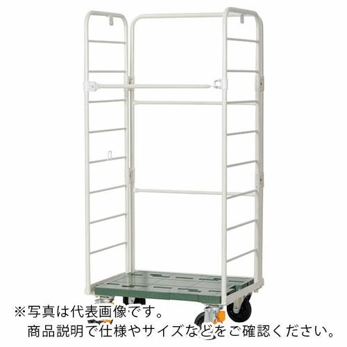TRUSCO 倒れにくいカゴ車&quot;セフティーテナーサインプレートキャスター&quot; 1100X800XH17...