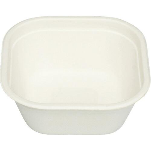 TRUSCO モールドどんぶり角 無地 148X×148X60 50枚入 ( TMD-2 ) トラス...