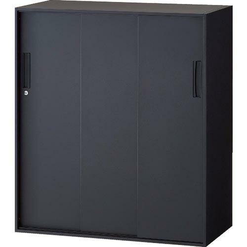 TRUSCO 壁面書庫&quot;Calmatio&quot; 3枚引戸型 下置き専用 W900×D450×H1030 ...