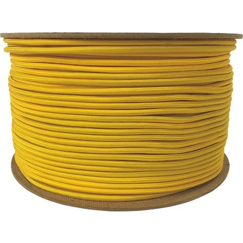 ユタカメイク タイトゴムロープドラム巻 6mm×200m イエロー ( PRT-26 )