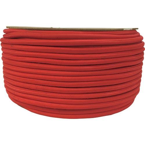 ユタカメイク タイトゴムロープドラム巻 9mm×150m レッド ( PRT-34 )