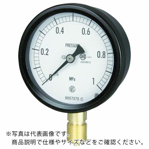 長野 密閉形圧力計 A枠立型 Φ75 最小目盛0.005 ( BC10-131-0.25MP ) 長...