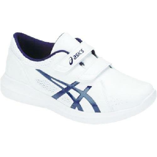 ASICS NURSEWALKER203 ホワイト×ピーコート 21.5cm ( 1271A032....