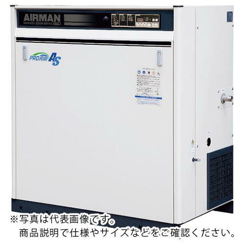 AIRMAN スクリューコンプレッサ ドライヤ無 15KW 60Hz ( SAS15R-6E ) 北...
