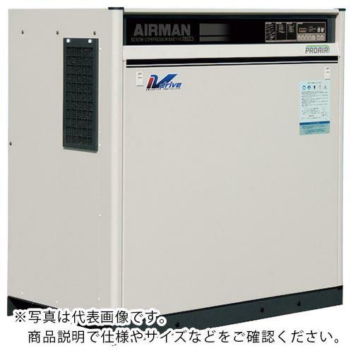 北越 スクリューコンプレッサ ドライヤ無 11KW ( SAS11V-C ) (メーカー取寄)