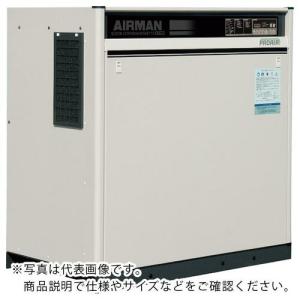 北越 スクリューコンプレッサ ドライヤ無 11KW 50Hz  ( SAS11S-5C )  (メーカー取寄)｜orangetool
