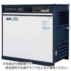 北越 スクリューコンプレッサ ドライヤ付 屋外仕様 11KW  ( SMS11EVD-C )  (メーカー取寄)｜orangetool