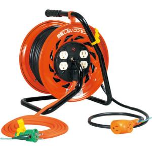 NICHIDO 電工ドラム マジックびっくリール 100V 3芯 20m ( RZ-E20S ) 日動工業(株) (メーカー取寄)｜orangetool