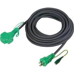 【SALE価格】NICHIDO リペアポッキン延長コード アース付 20m 黒 ( PPT-20E-RE-B  BK ) 日動工業(株)｜orangetool