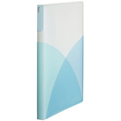 PLUS )クリアF Pasty A4 40P ソーダブルー ( 98414 ) プラス(株) (メ...