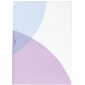 PLUS )PastyクリアーホルダーA4 Bパープル ( 98703 ) (5枚セット) プラス(株) (メーカー取寄)｜orangetool