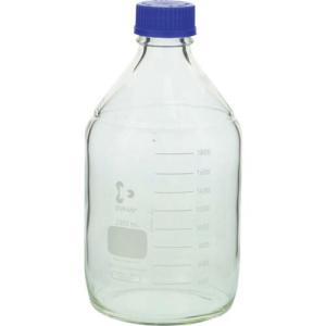 【SALE価格】SIBATA 耐熱ねじ口びん 青キャップ付 2000mL ( 017200-20006 ) 柴田科学(株)｜orangetool
