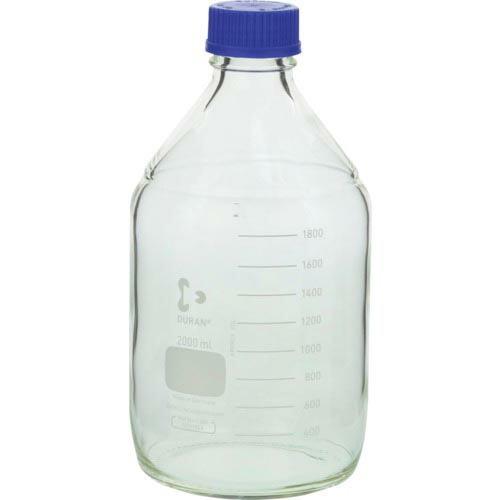 【SALE価格】SIBATA 耐熱ねじ口びん 青キャップ付 2000mL ( 017200-2000...