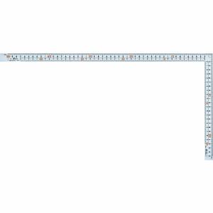 シンワ 曲尺 広ピタ 50cm 表裏同目 8段目盛 JIS ( 10036 ) シンワ測定(株)｜orangetool