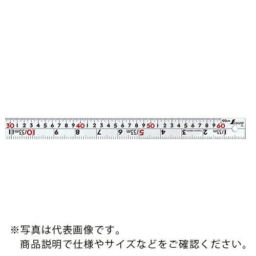 シンワ 直尺シルバー600mm併用目盛W左基点 ( 13204 )