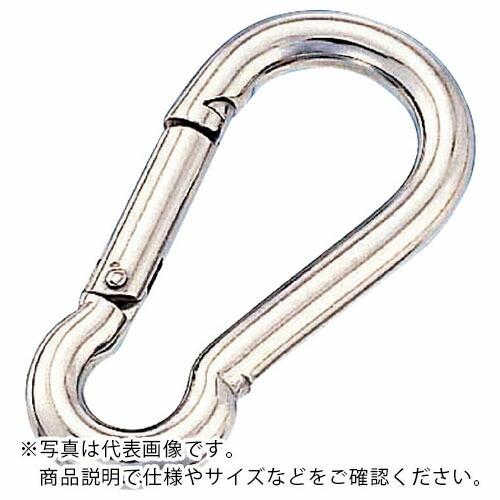 水本 ステンレス スナップフックB型 線径3mm 長さ38mm  ( B-1862 )