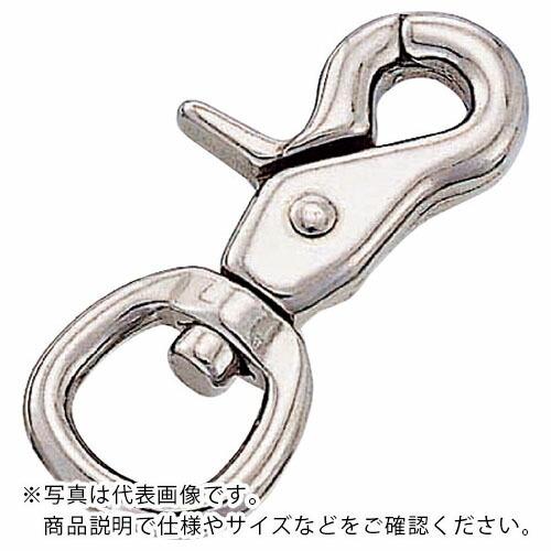 【SALE価格】水本 フック ステンレス トリガースナップ 長さ78mm 使用荷重0.79kN ( ...