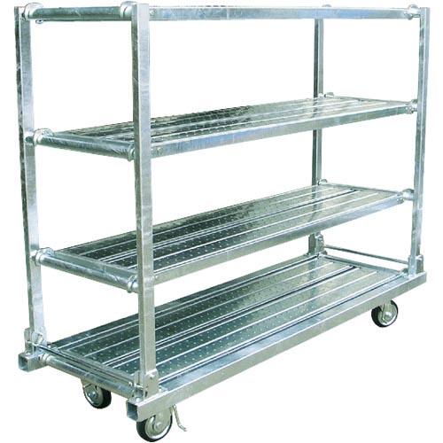 カンベ かんたん棚 床1枚棚板3枚付 ( KT1850N4 ) (株)神戸車輛製作所
