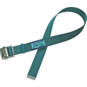 TSUYORON 胴ベルトのみ スチールスライドバックル 青緑 Lサイズ 幅50MM×長さ1400MM ( TUB-L90N-BG-L-BP ) 藤井電工(株) (メーカー取寄)｜orangetool