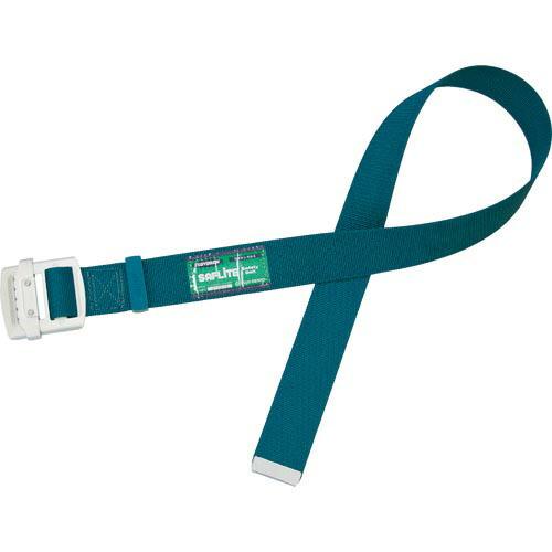 【SALE価格】TSUYORON 胴ベルトのみ アルミスライドバックル 青緑 Mサイズ 幅50MM×...