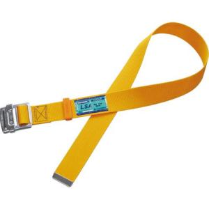 【SALE価格】TSUYORON 胴ベルトのみ スチールスライドバックル 黄 Mサイズ 幅50MM×長さ1200MM ( TUB-L90N-Y-M-BP ) 藤井電工(株)｜orangetool