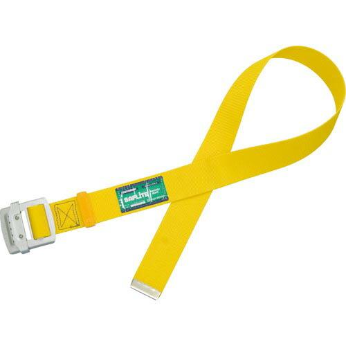 【SALE価格】TSUYORON 胴ベルトのみ アルミスライドバックル 黄 Mサイズ 幅50MM×長...