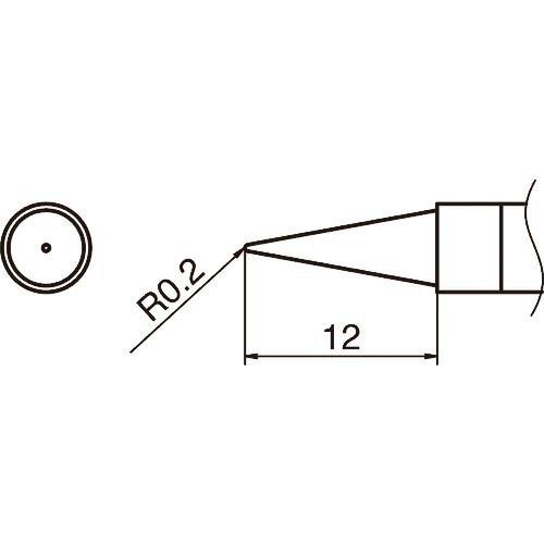 白光 こて先 BL型 ( T36-BL ) 白光(株)