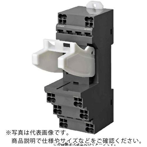 OMRON プッシュイン端子台ソケット リレー極数1、2 ( PYF-08-PU )