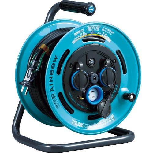 【SALE価格】ハタヤ 屋外用レインボーリール 単相100Vアース付 30m ( GE-30K )