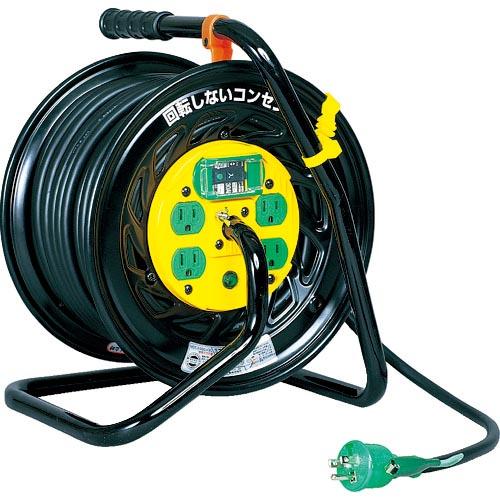 【SALE価格】NICHIDO 電工ドラム マジックリール 漏電保護専用ブレーカ付 30m ( Z-...