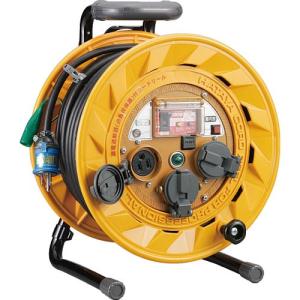 【SALE価格】ハタヤ BR型 単相100V型ブレーカーリール 30m 温度センサー・アースチェック付 ( TBR-301KG ) (株)ハタヤリミテッド｜orangetool
