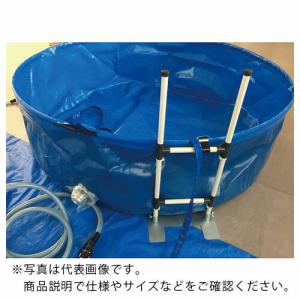 タイヨー 除染テント用給水・排水兼用組立式水槽 1000L ( TKW-1000 ) 太陽工業(株) (メーカー取寄)｜orangetool
