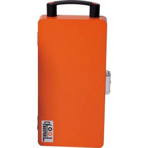 【SALE価格】OS 携帯工具箱 ツールキーパー(ハンドル付)300×150×40Hmm オレンジ色 ( TK-OG ) 大阪製罐(株)｜orangetool