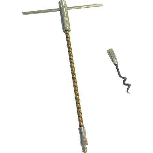 Matex パッキン引抜ツール フレキシブルシャフト+コルクスクリュー(小) ( TOOL-S )