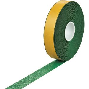 緑十字 高耐久ラインテープ(反射+滑り止めタイプ) 緑 SVH-50G 50mm幅×20m 両端テーパー構造 屋内外兼用 ( 105222 ) (株)日本緑十字社｜orangetool