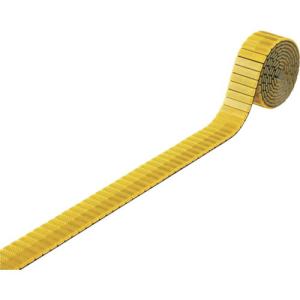 緑十字 レフテープ(高輝度反射材テープ) 蛍光黄 レフテープ-Y 50mm幅×2.5m アクリル ( 265021 ) (株)日本緑十字社｜orangetool