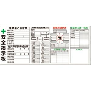 ユニット ◎土木用掲示板 ( 313-906B ) ユニット(株) (メーカー取寄)｜orangetool