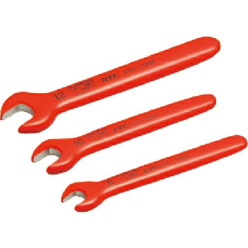 KTC 絶縁スパナ 10mm AC1000V、DC1500V ( ZS2-10SE ) 京都機械工具...