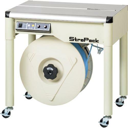 ストラパック 半自動梱包機 バンド幅12mm  ( IQ-400-12 ) ストラパック(株) (メ...
