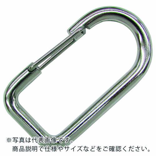 【SALE価格】水本 ( 水本機械製作所 )　ステンレス　Ｏ型フック（ベルト用）　線径４ｍｍ　長さ３...