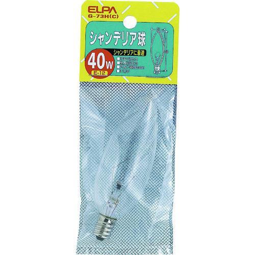 ELPA シャンデリア E12 ( G-73H(C) )