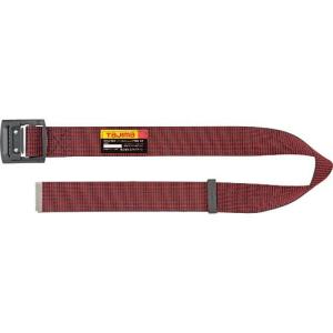 【SALE価格】タジマ 胴ベルト アルミワンフィンガー黒バックルドット柄 ドット赤 Sサイズ ( BAS110-DRE ) (株)TJMデザイン｜orangetool