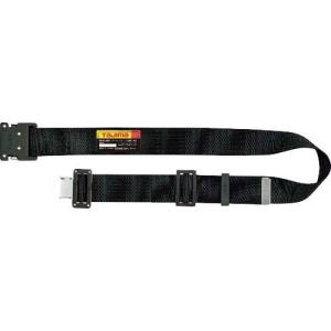 【SALE価格】タジマ 胴ベルト アルミワンタッチ黒バックル 黒 Lサイズ ( BWBL145-BK ) (株)TJMデザイン｜orangetool